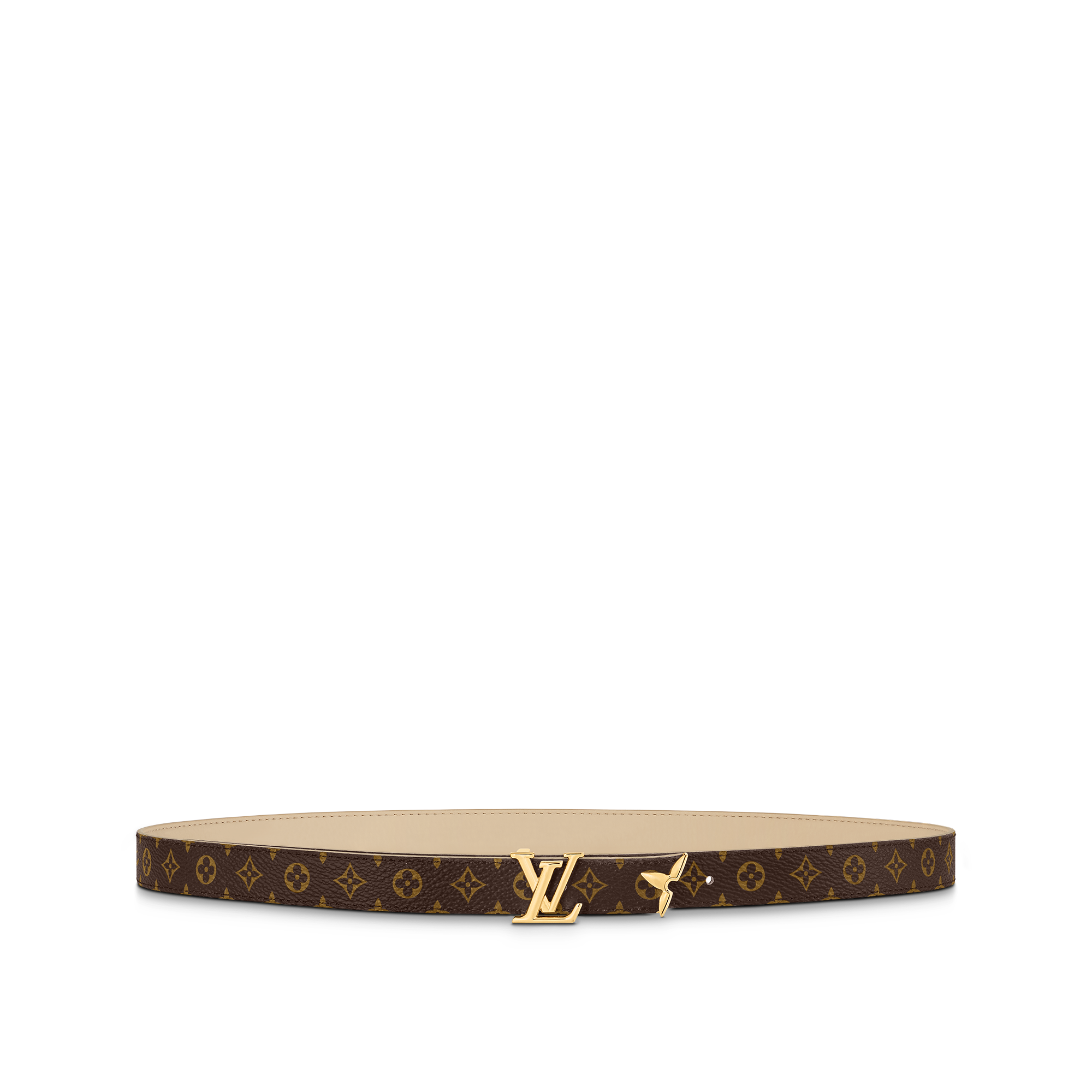 Pretty LV 20mm Reversible Belt Monogram Canvas - Accessories 